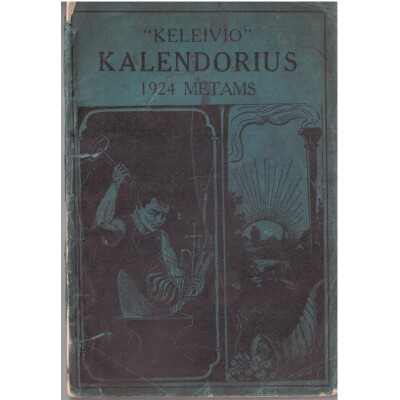 337. „Keleivio“ kalendorius…, 1924 metams