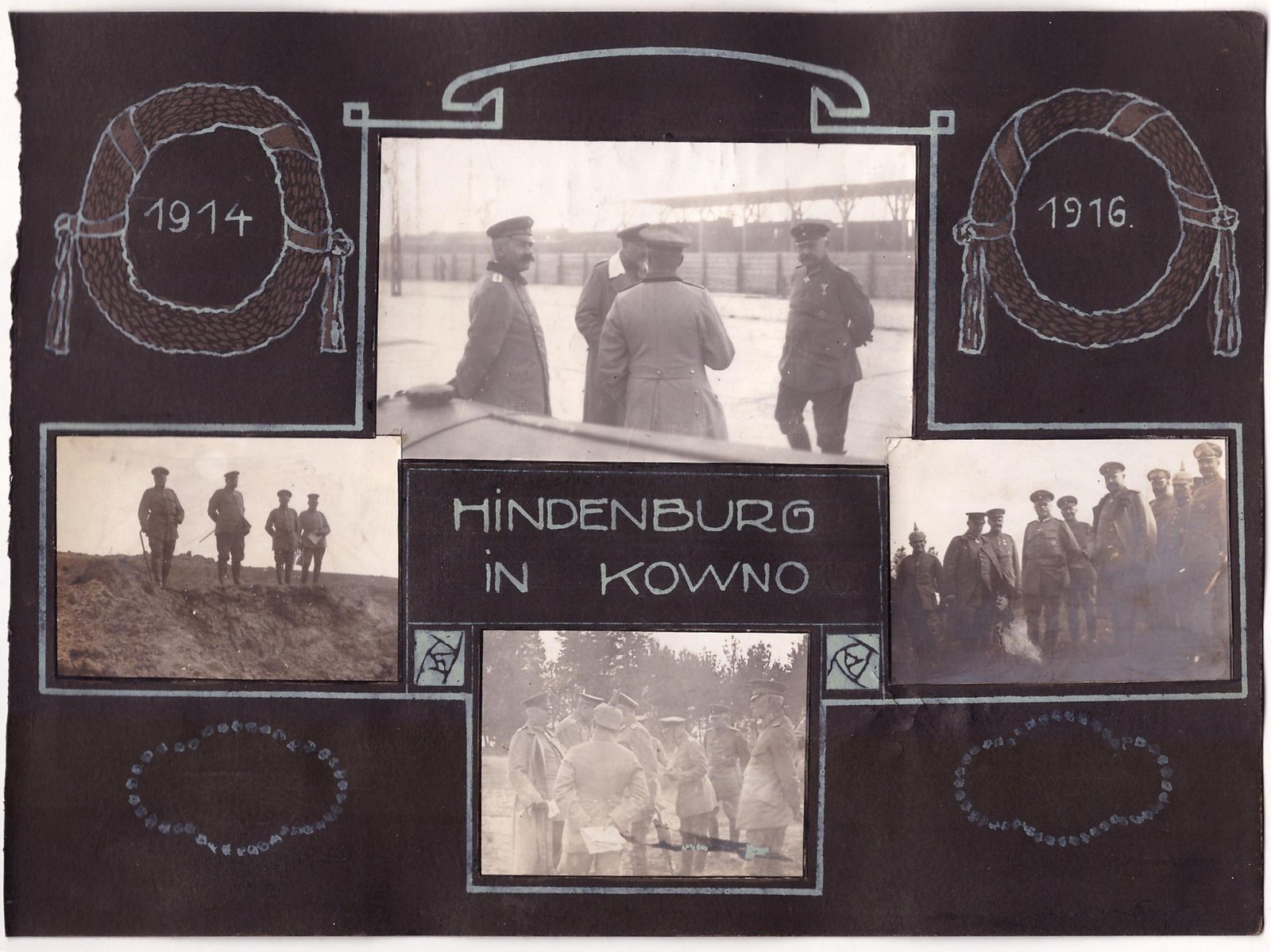 371. Hindenburgas Kaune 1916 (4 vnt.)