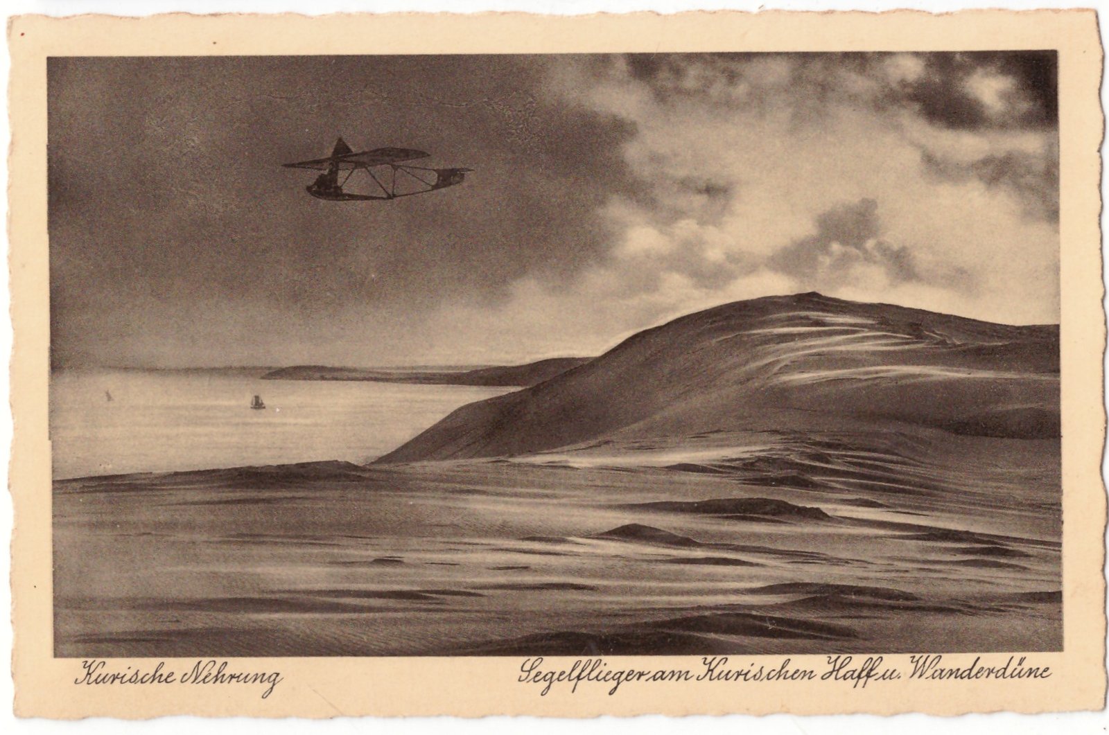 285. Kuršių nerija, Nida, sklandytuvas