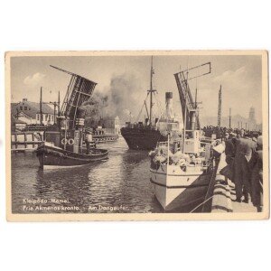 420. Klaipėda garlaiviai Dangėje #1