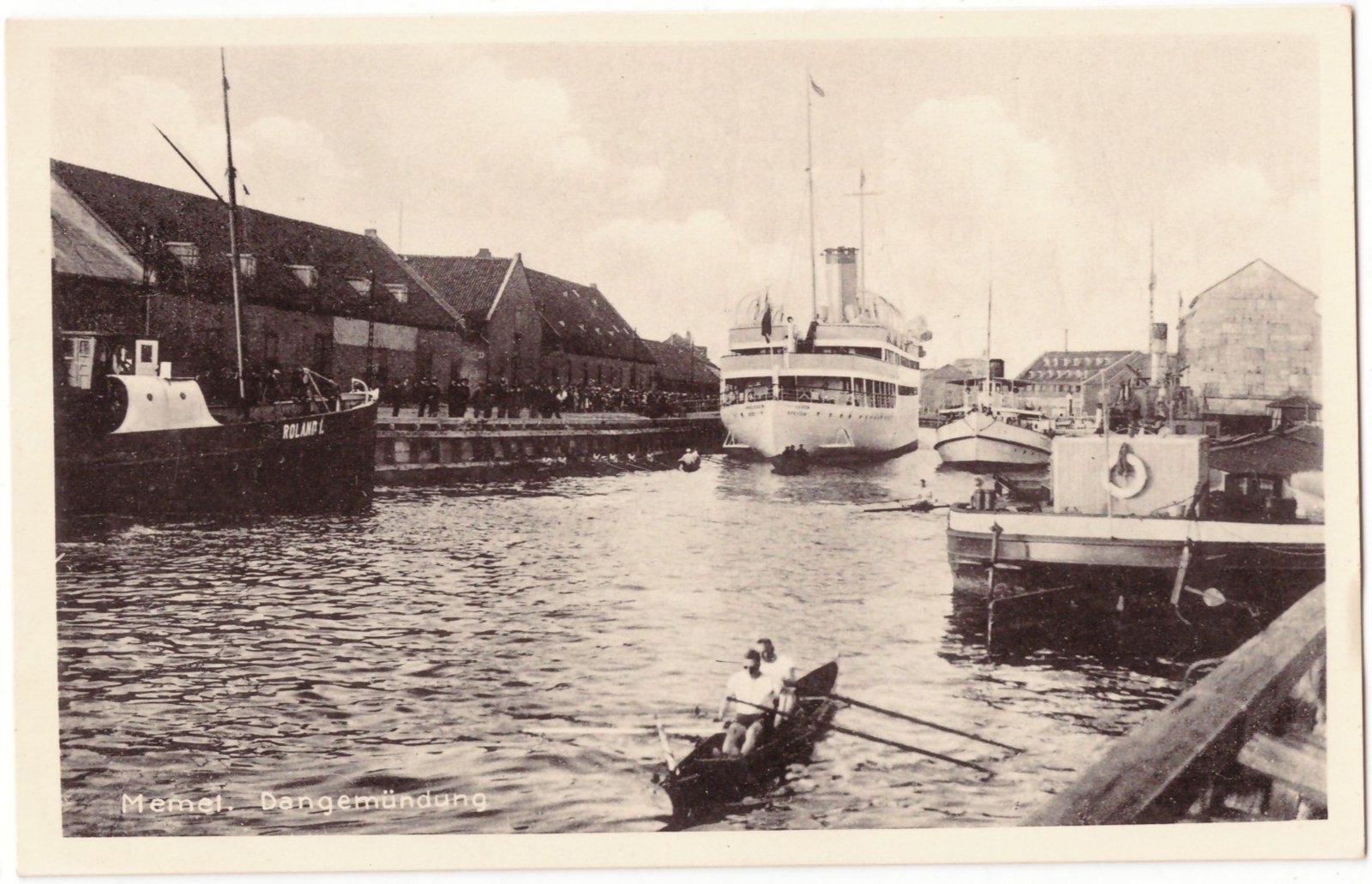 422. Klaipėda garlaiviai Dangėje 3