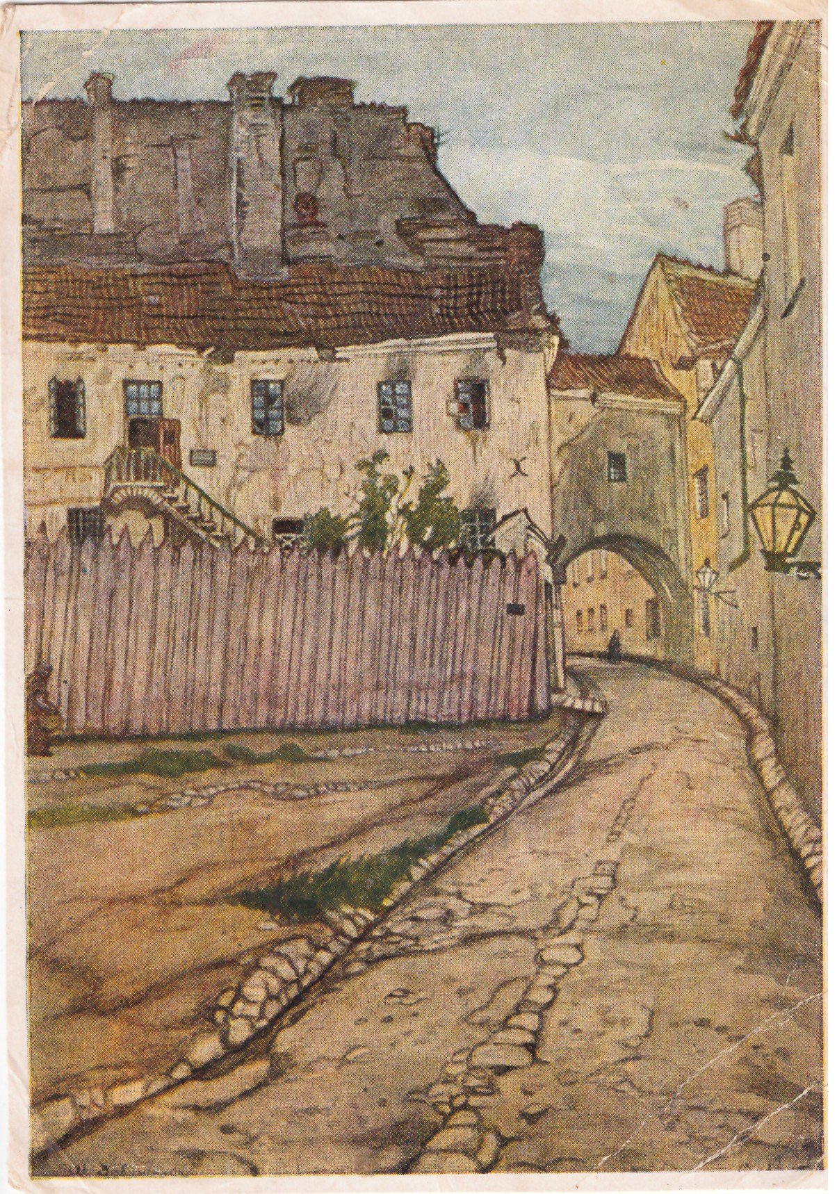 457. Vilnius Senamiestis Dobužinskis