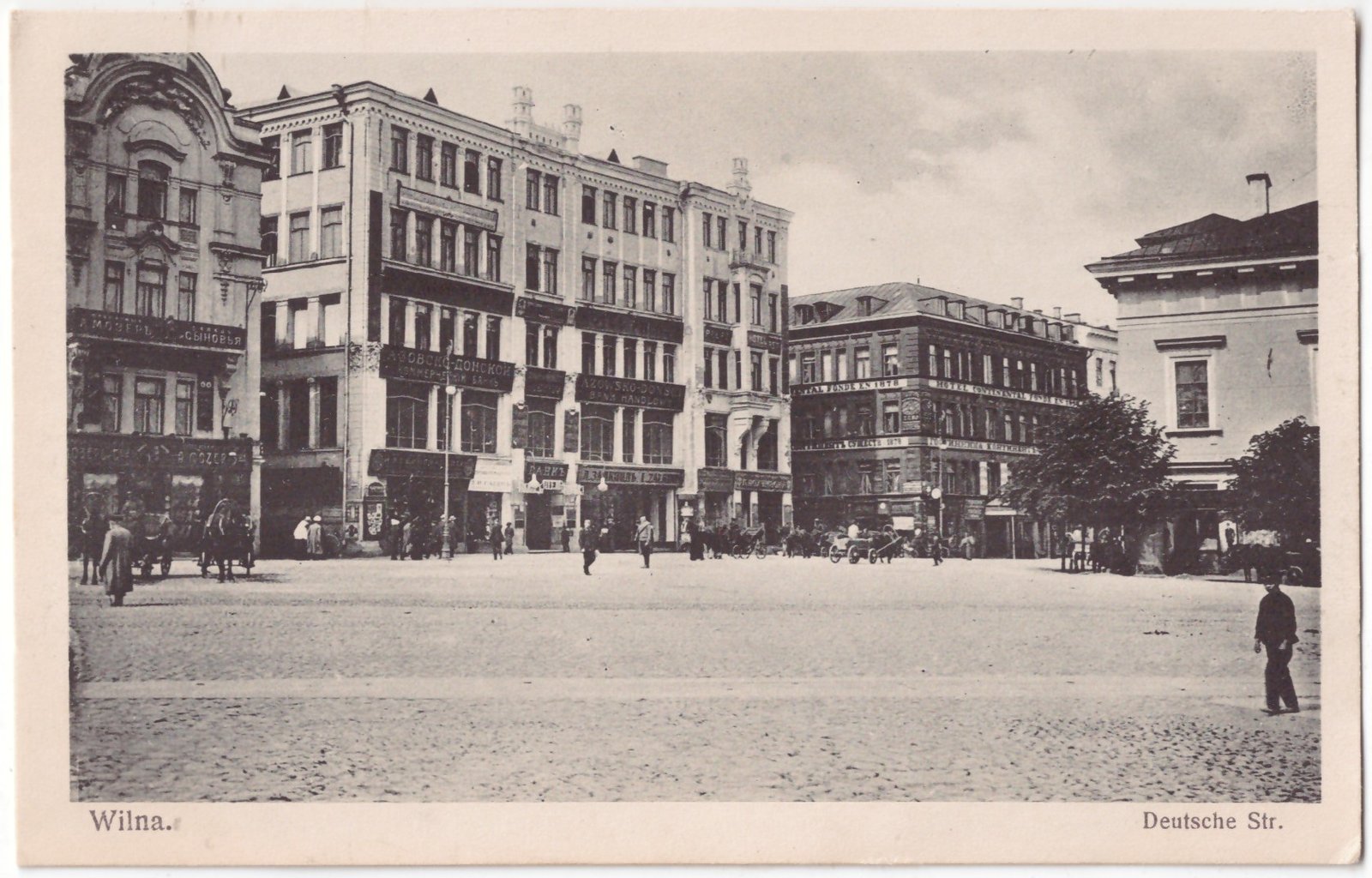 466. Vilnius, Vokiečių g.