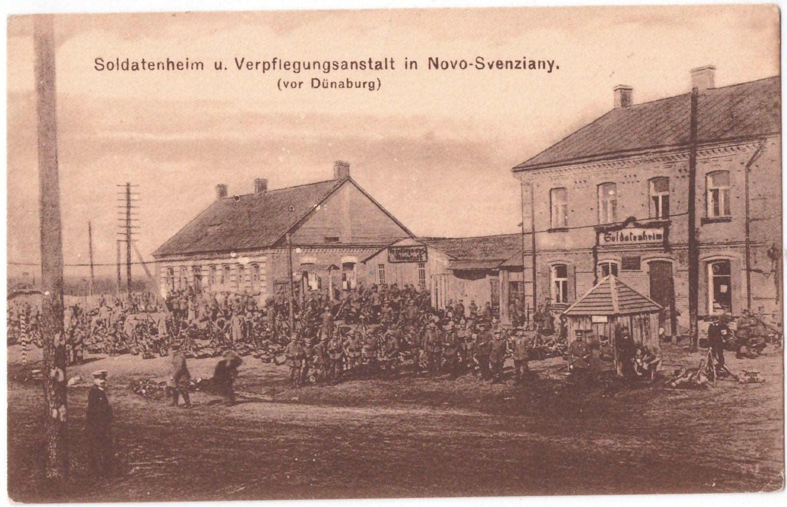 468. Švenčionėliai, miesto aikštė