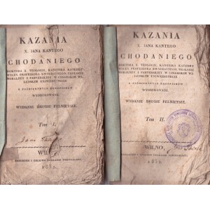 151. VU prof. J. Chodanio pamokslai 1832