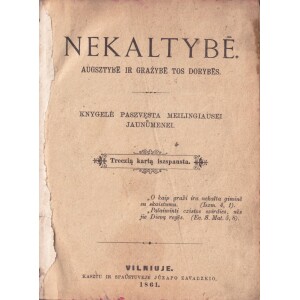 160. Katalikiška skaistybės samprata 1861