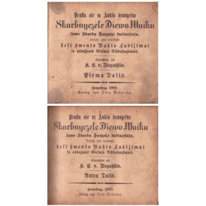 173. Lietuvninkų giesmynas Skarbnyčėlė 1900