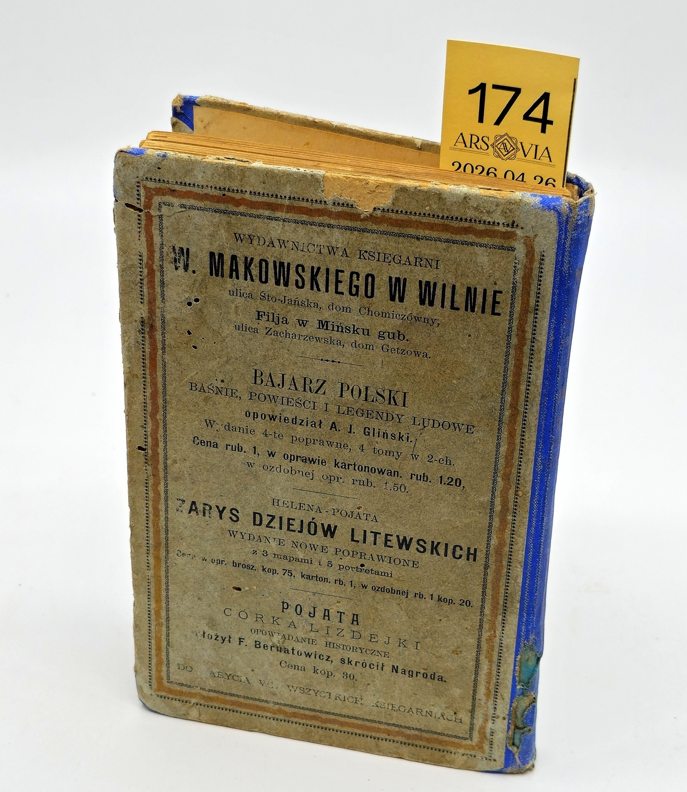 174. Lietuvos istorija 1901