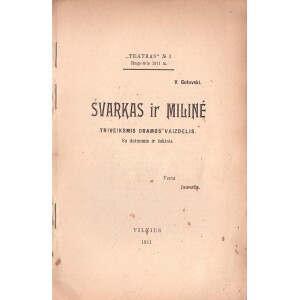 178. Vilniaus lietuvių teatras 1911
