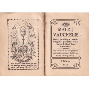 179. Maldaknygė jaunimui 1912
