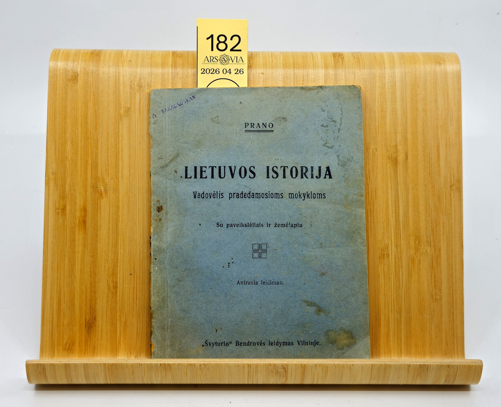 182. Lietuvos istorija 1914