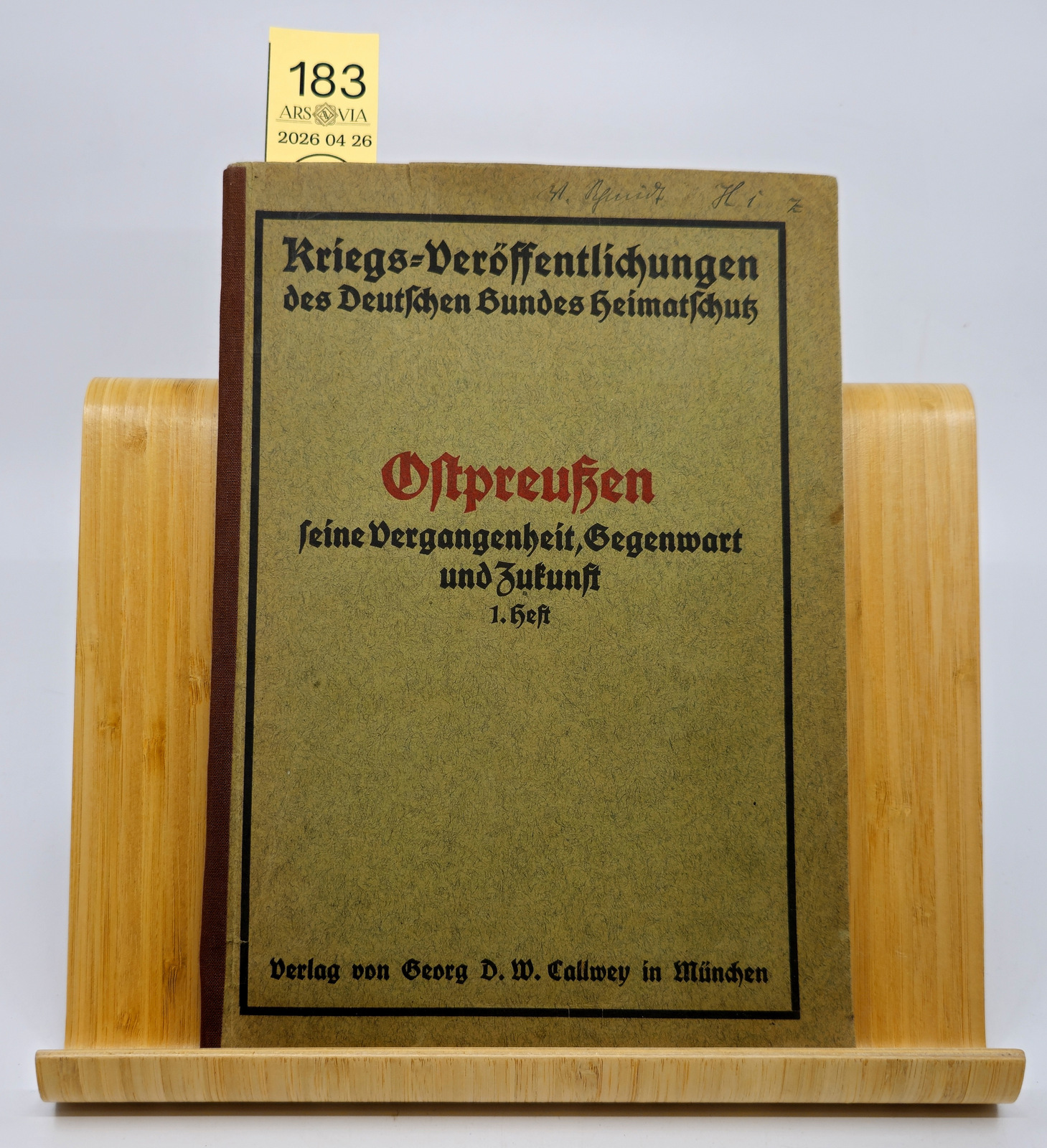 183. Rytų Prūsija 1915