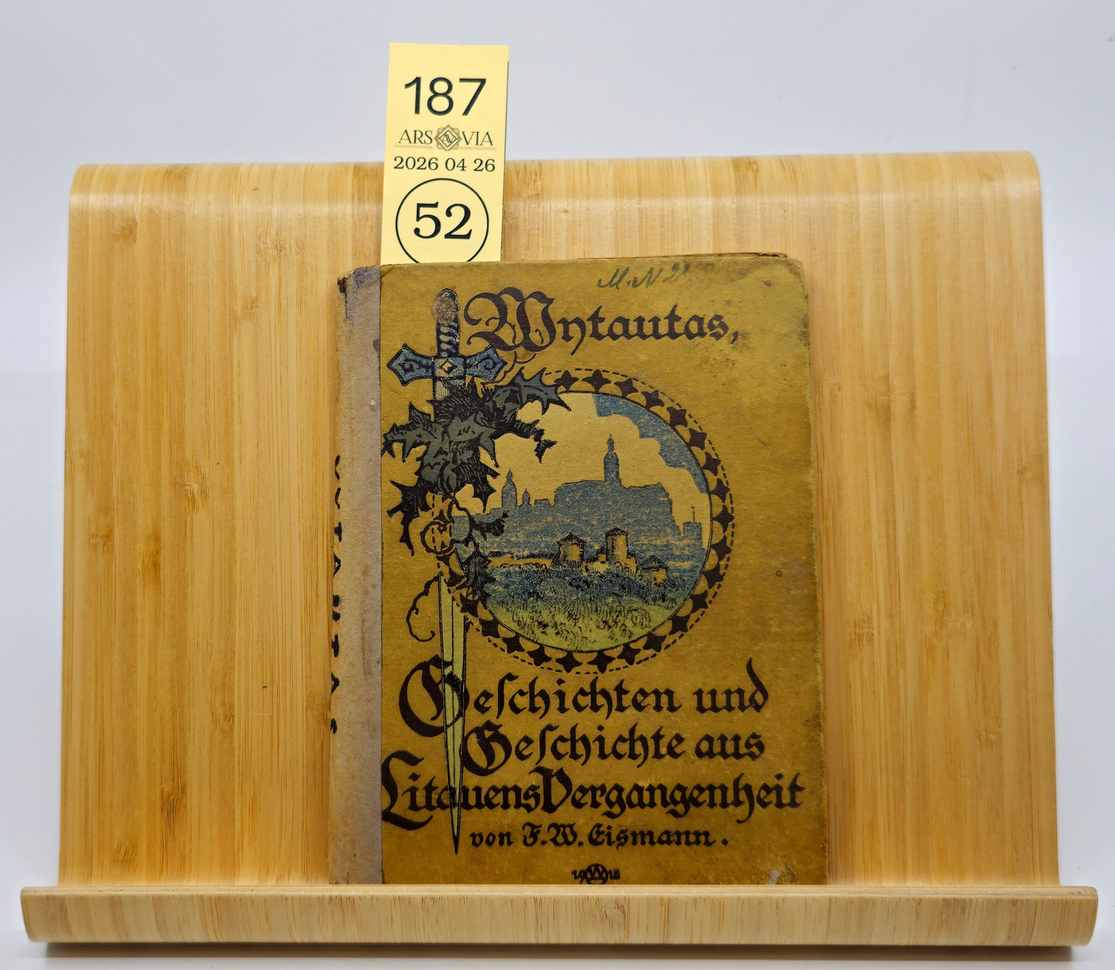 187. Ldk Vytauto gyvenimas vokiškai