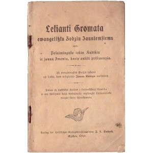 189. Liuteronų kunigo pašaukimas 1922