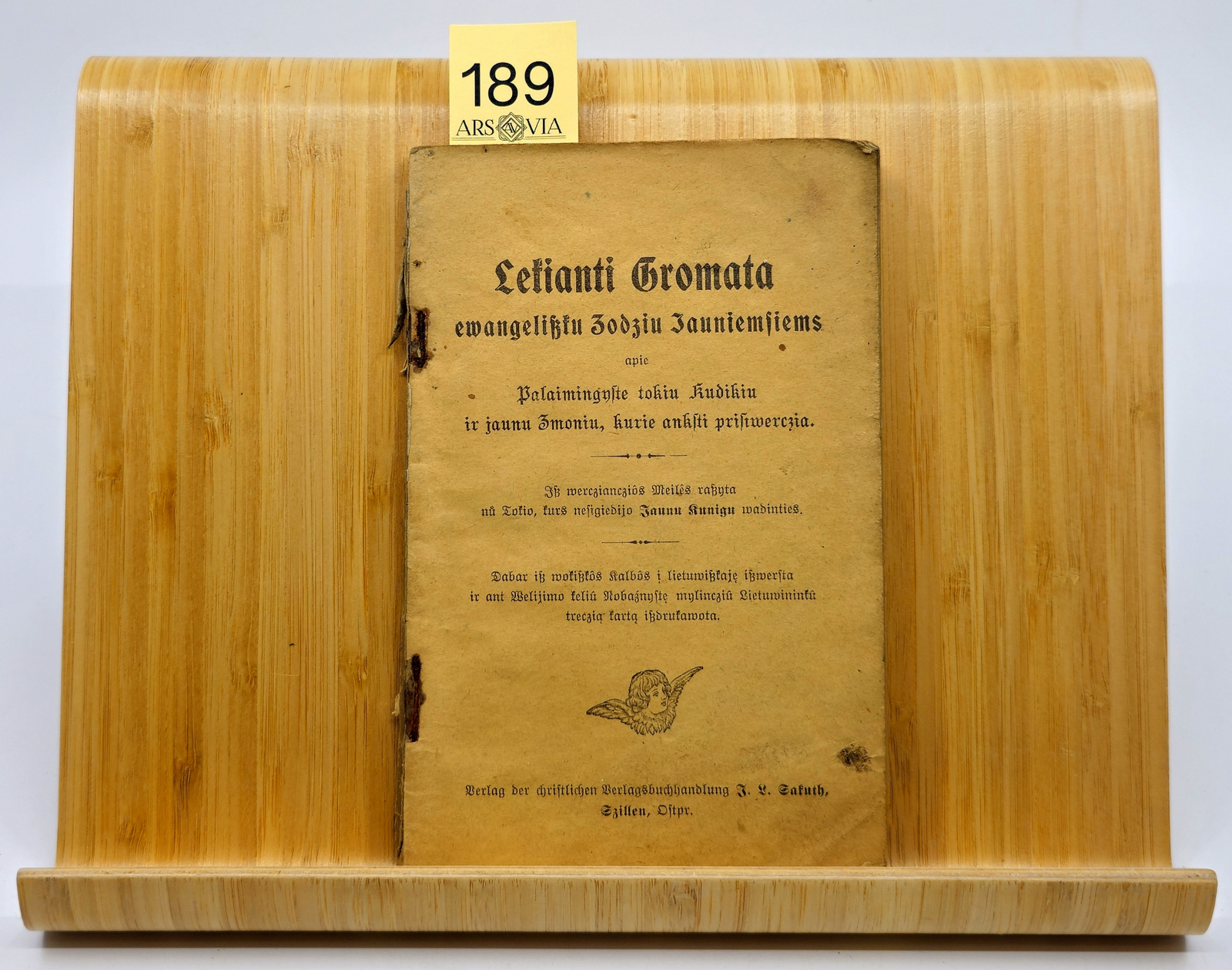 189. Liuteronų kunigo pašaukimas 1922