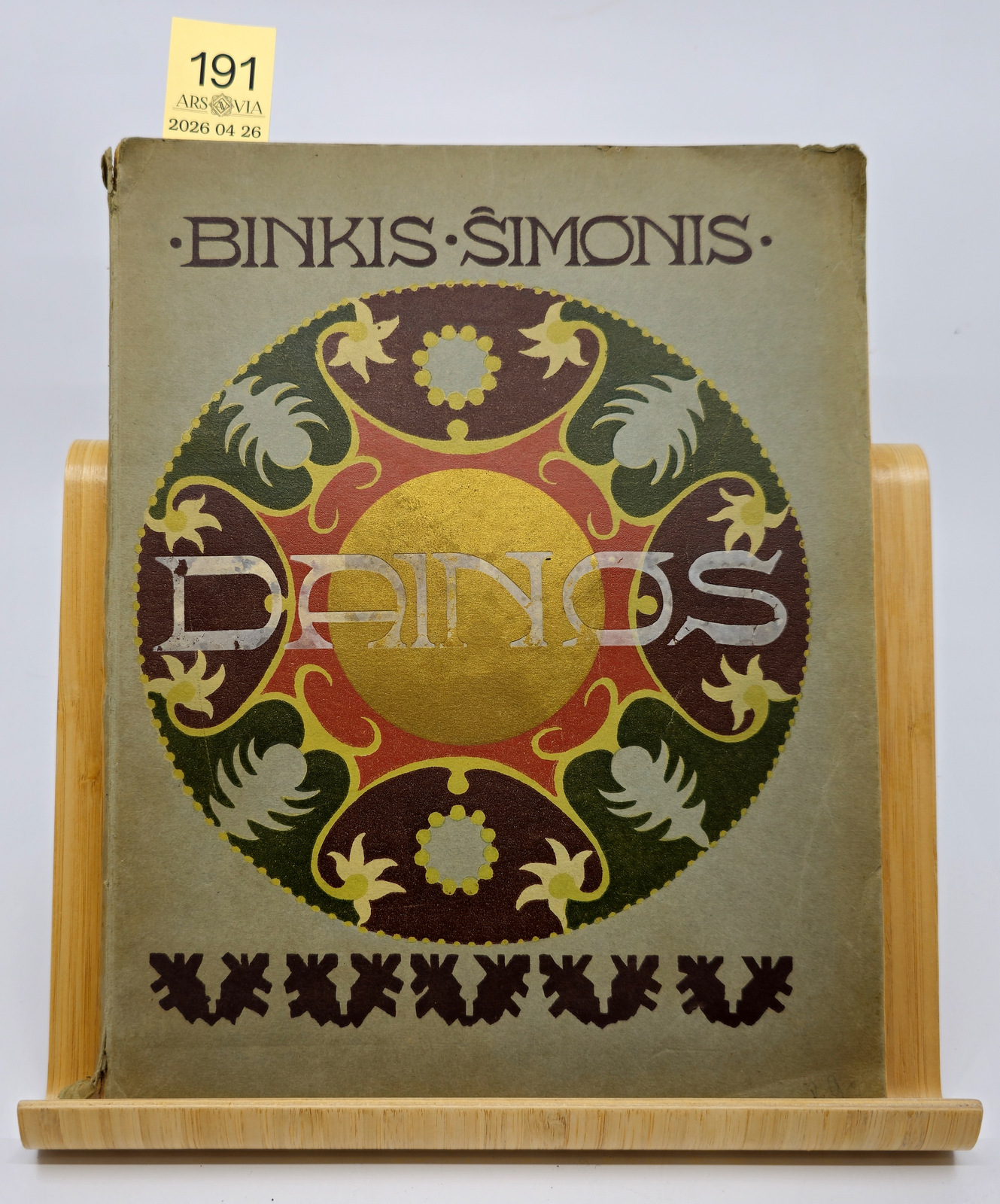 191. K. Binkio dainos K. Šimonio...