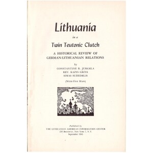 197. Lietuva ir kryžiuočiai 1945