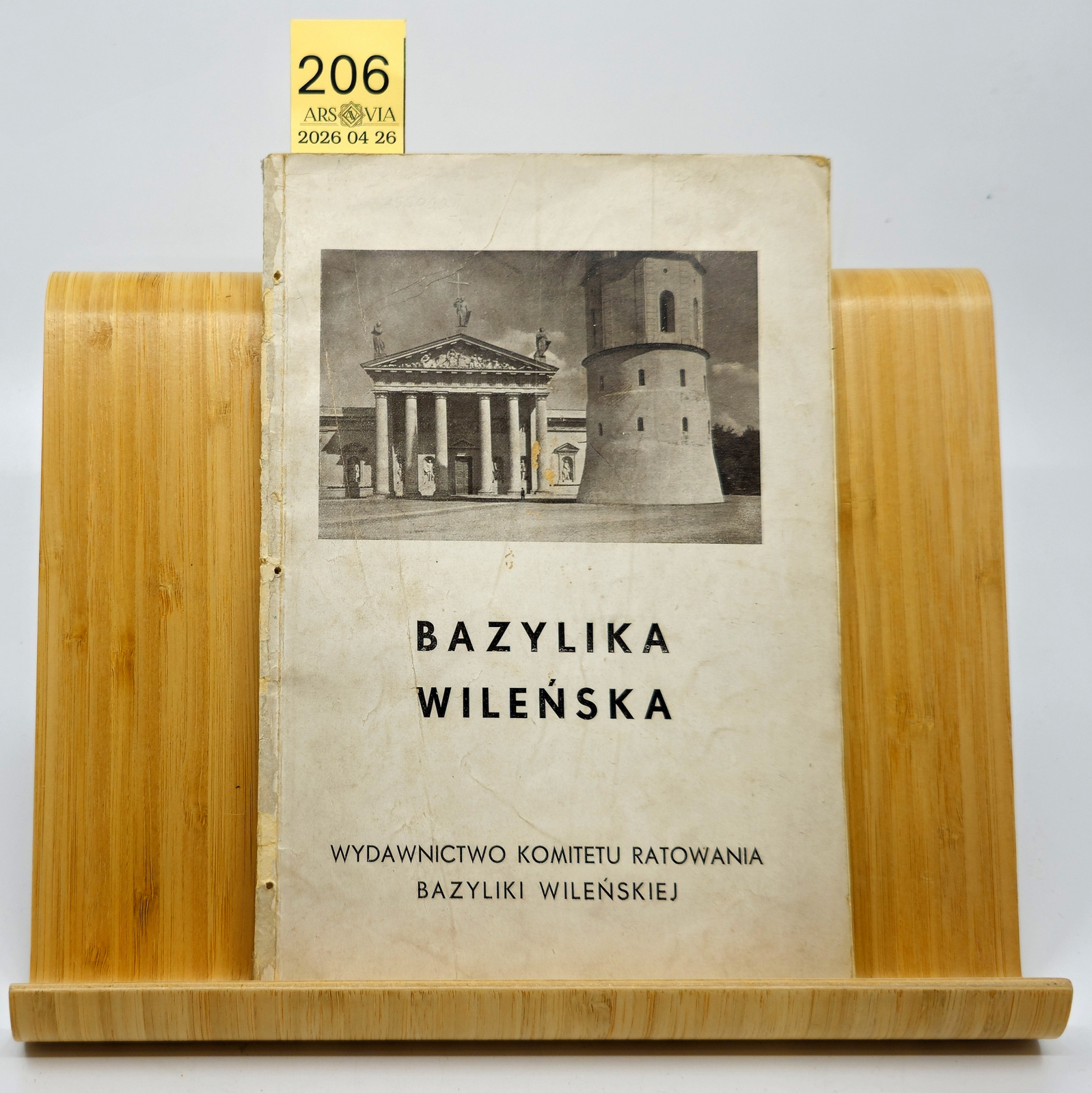 206. Vilniaus katedros remontas 1933