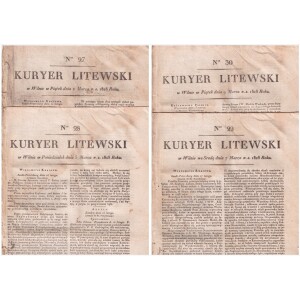 218. Kuryer Litewski 4 vnt. 1828