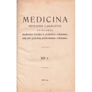 234. Medicina metinis komplektas 1933