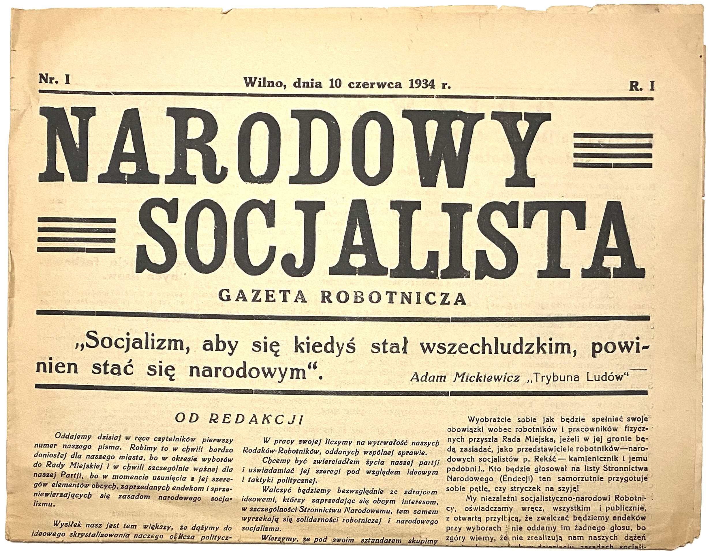 235. Narodowy Socjalista 1934
