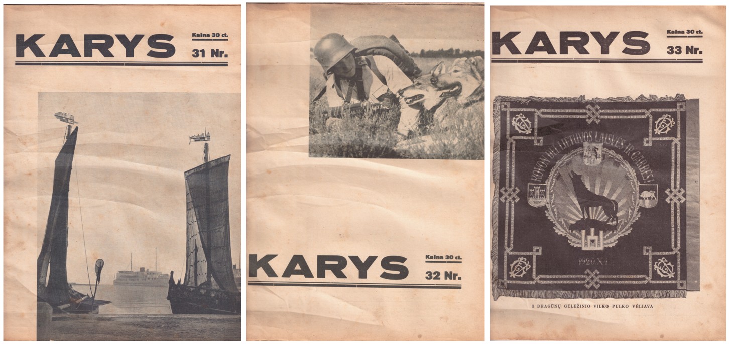 241. Karys 3 vnt. 1937