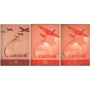 244. Aviacijos žurnalas 3 vnt. 1939