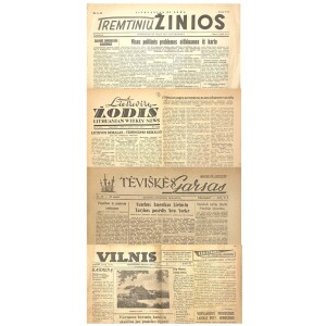 252. Lietuvių išeivijos laikraščiai 4 vnt.