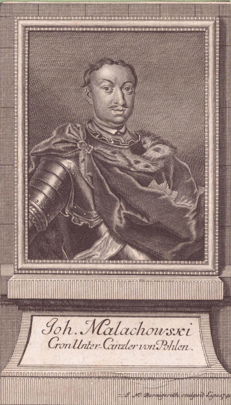 255. Grafo Malachovskio portretas 1740