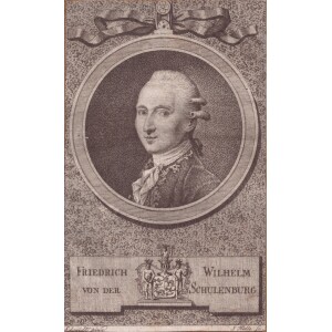 256. Grafo Šulenburgo portretas 1791