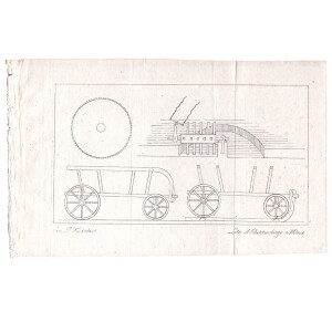 261. Kliukovskio vežimo brėžinys 1839