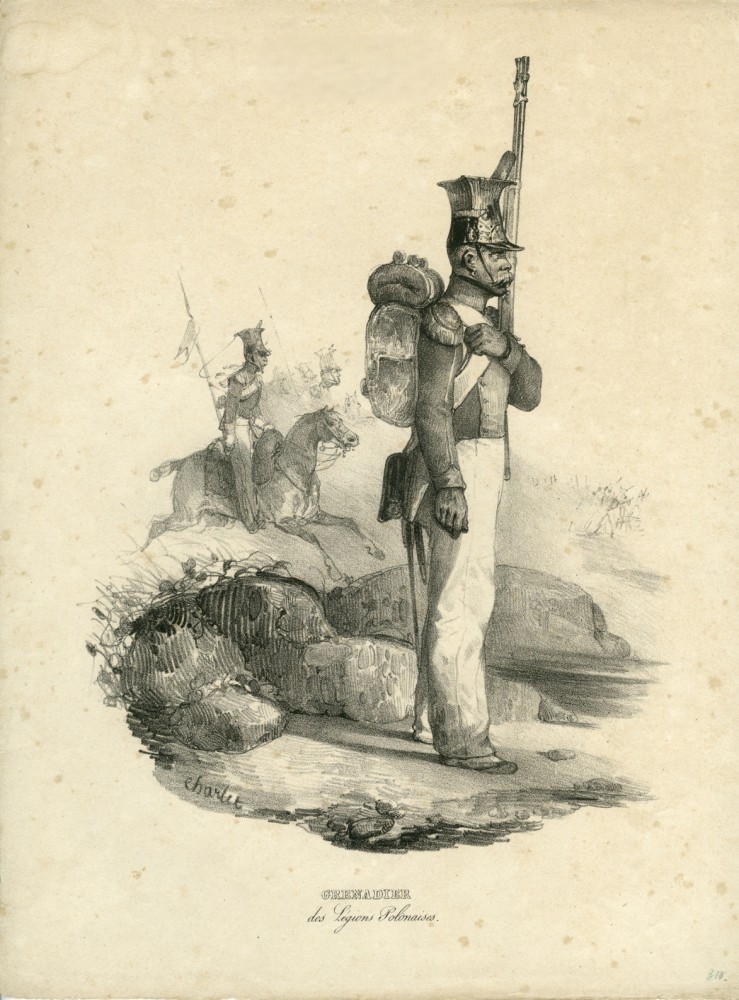 264. Lenkų legiono karys 1837