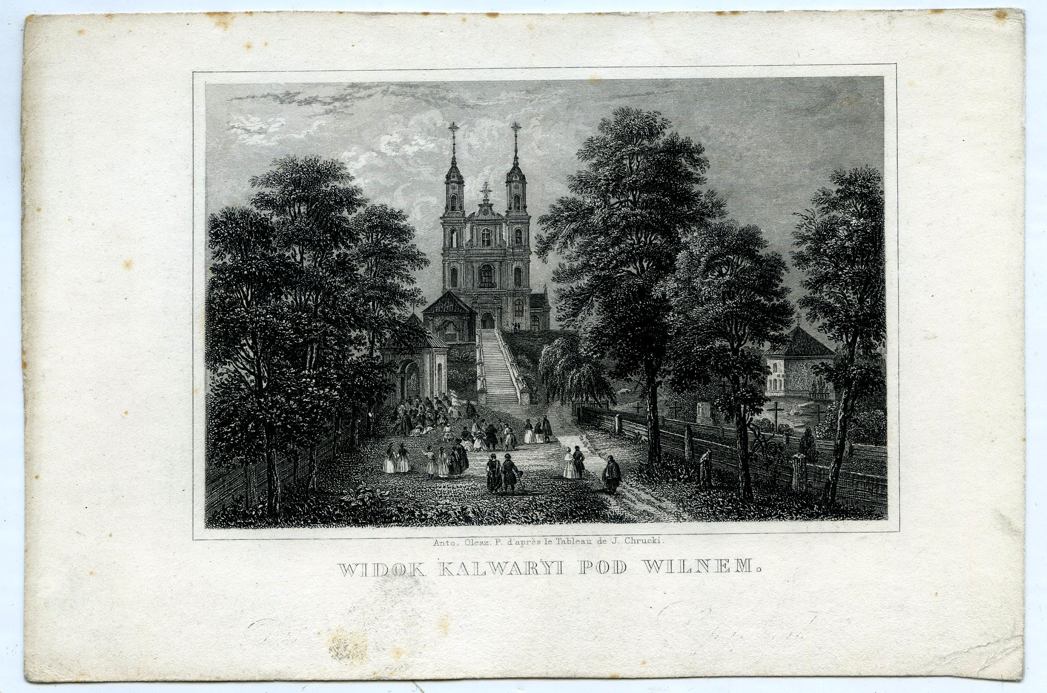 266. Kalvarijų bažnyčia prie Vilniaus 1849