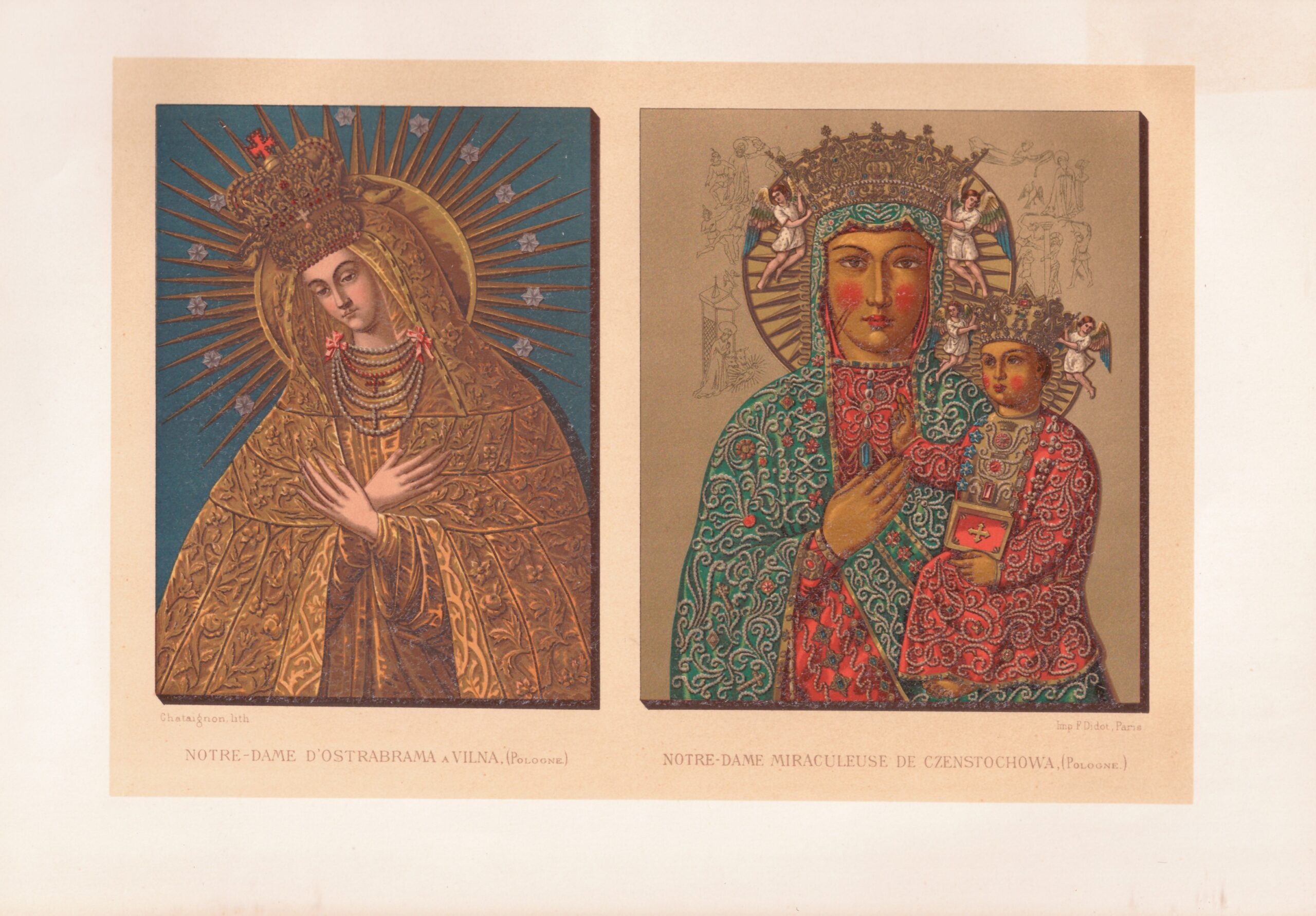 269. Aušros vartų ir Čenstakavos Madonos