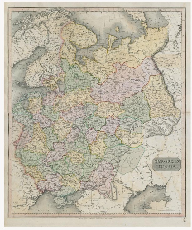 274. Europinės Rusijos gubernijos 1827