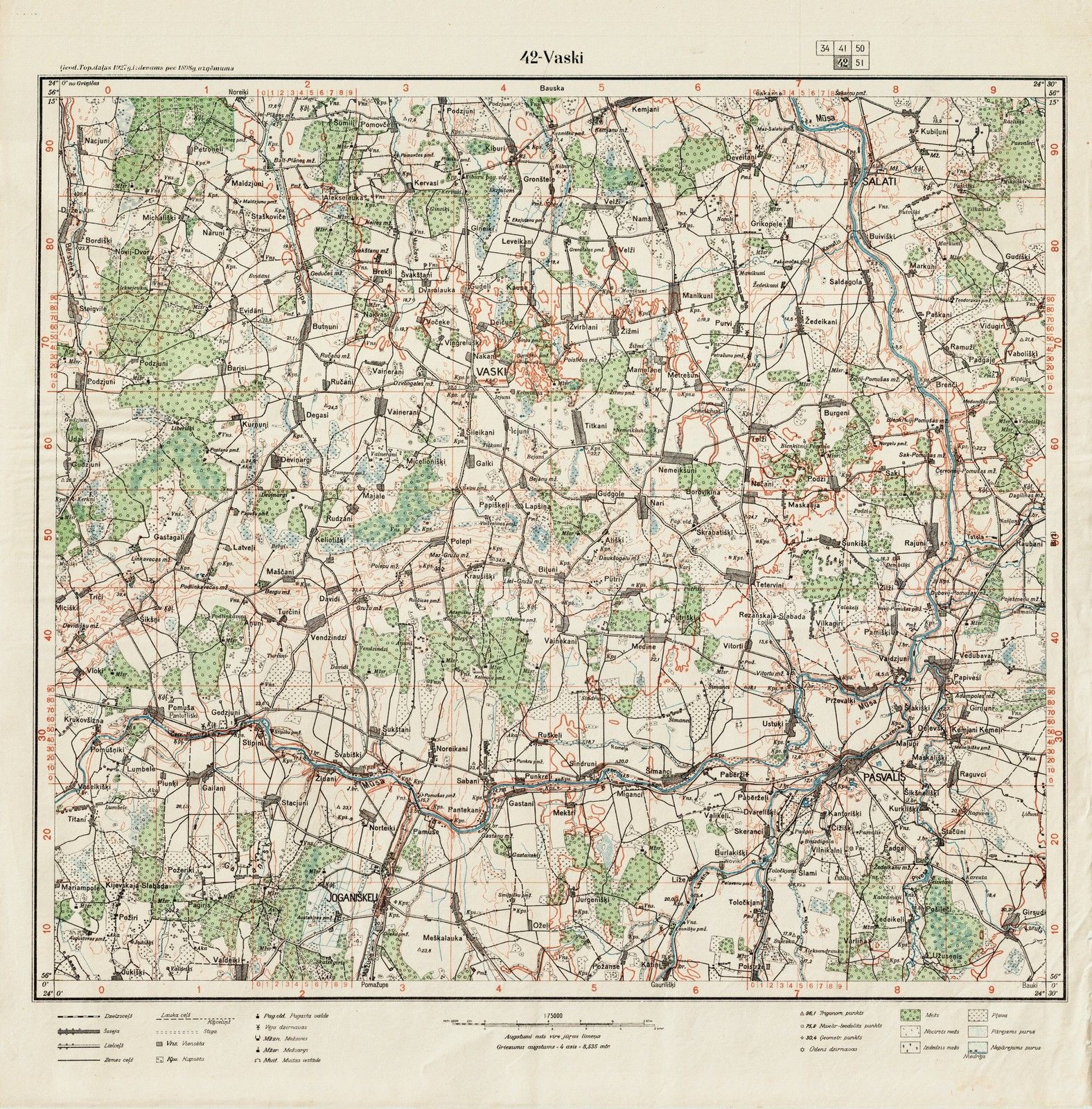 291. Pasvalys Joniškėlis Mūša 1927