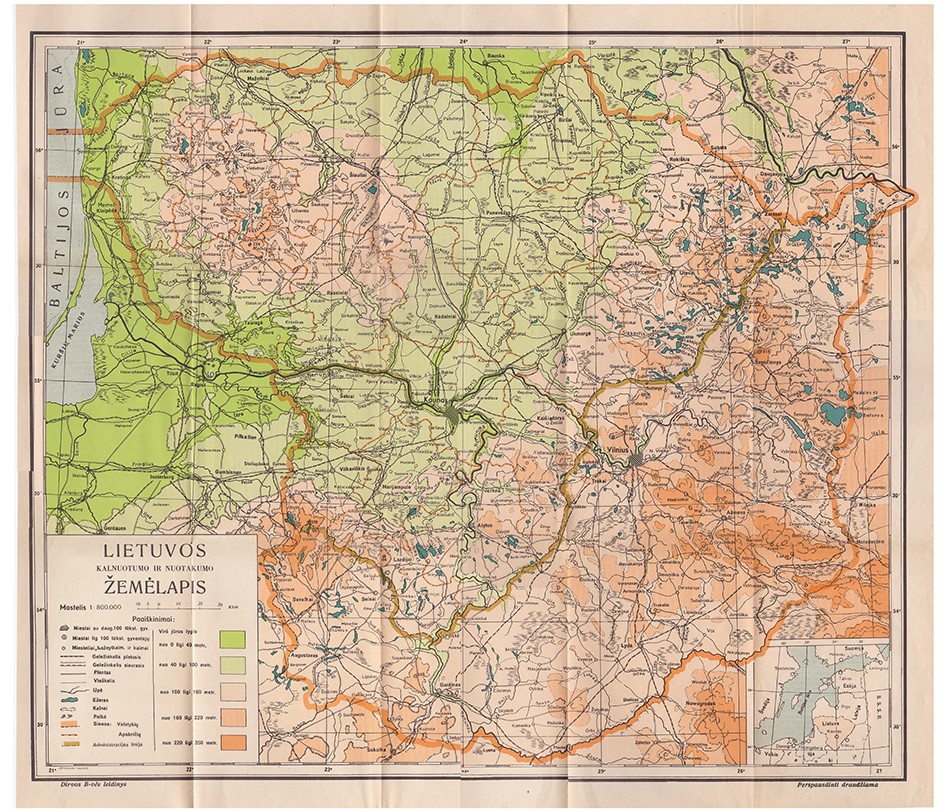 295. Lietuvos sienos 1939 m.