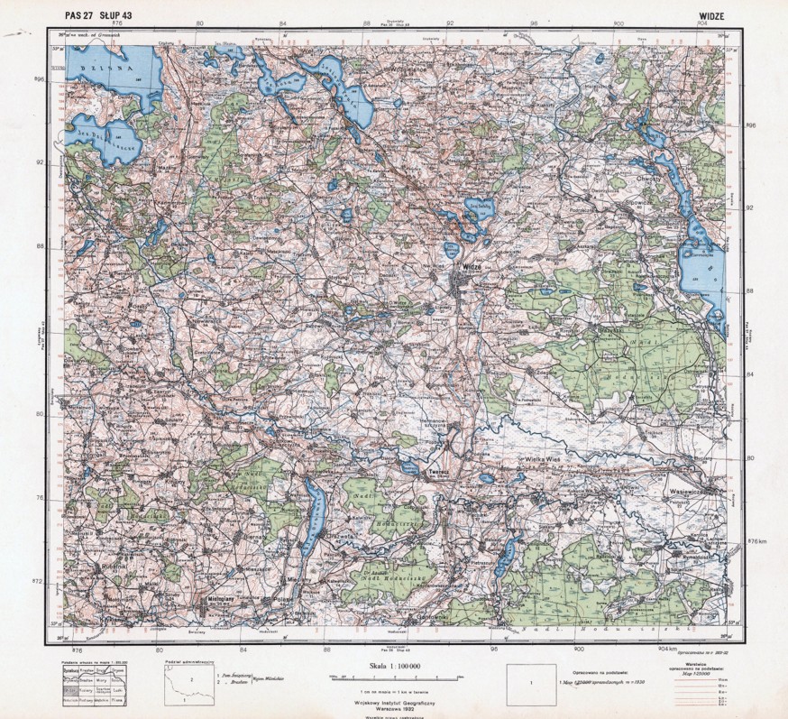 298. Vidžiai Mielagėnai Dysnai Mažėnai 1932
