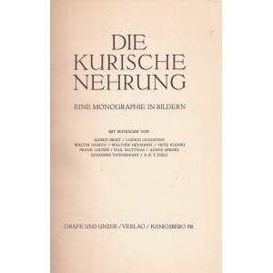 310. Kuršių Nerijos vaizdai 1930