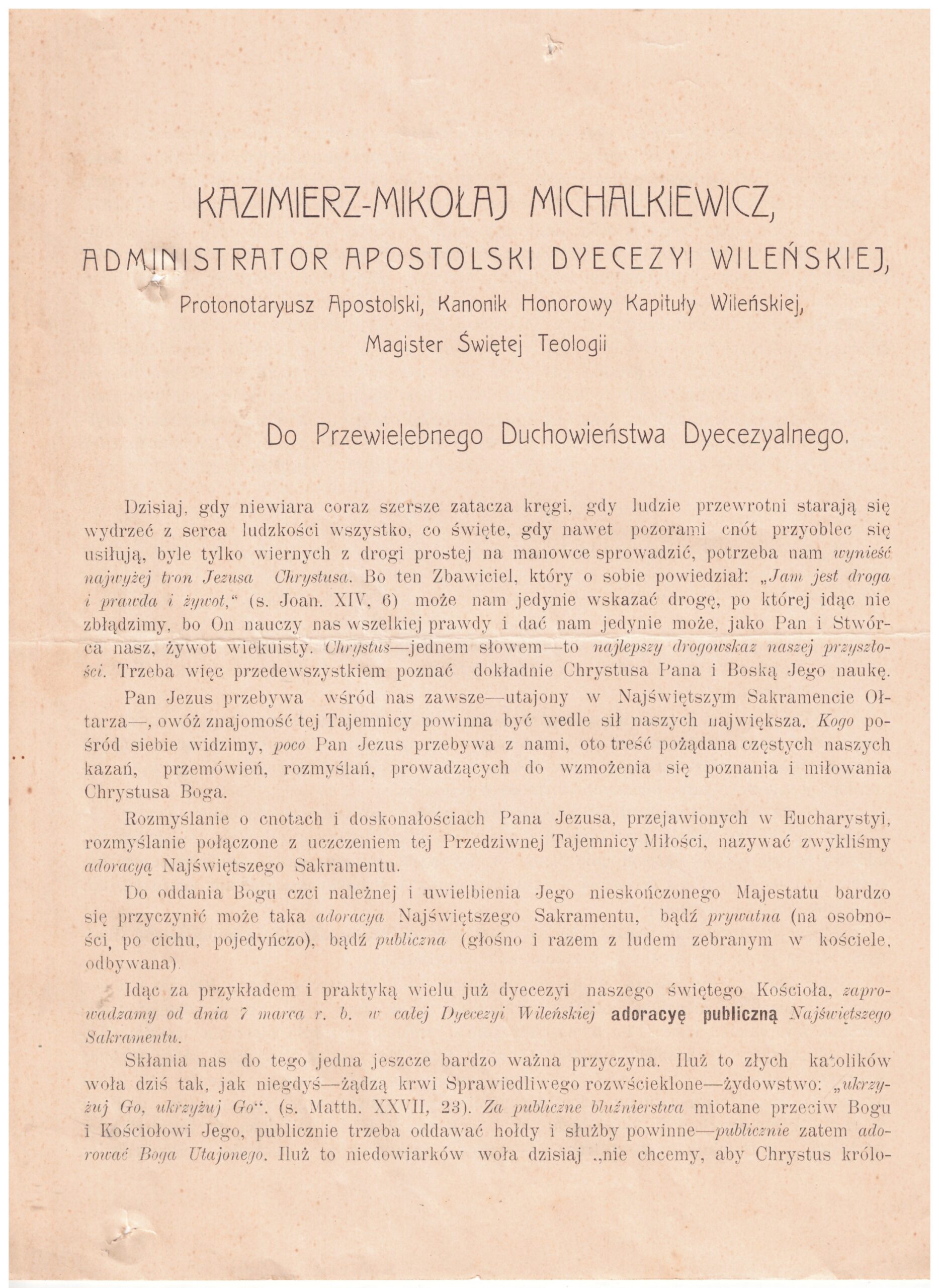317. Vilniaus vyskupo atsišaukimas 191