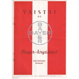 326. Bayer vaistų reklama