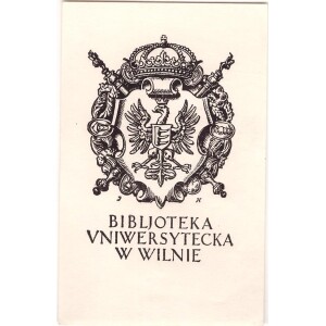327. VU biblioteka Ex libris 1938