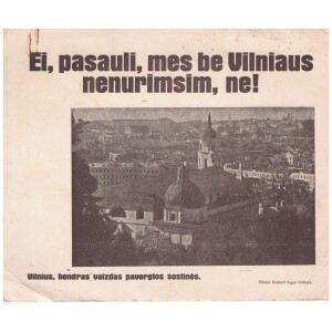 337. VVS skrajutė #1