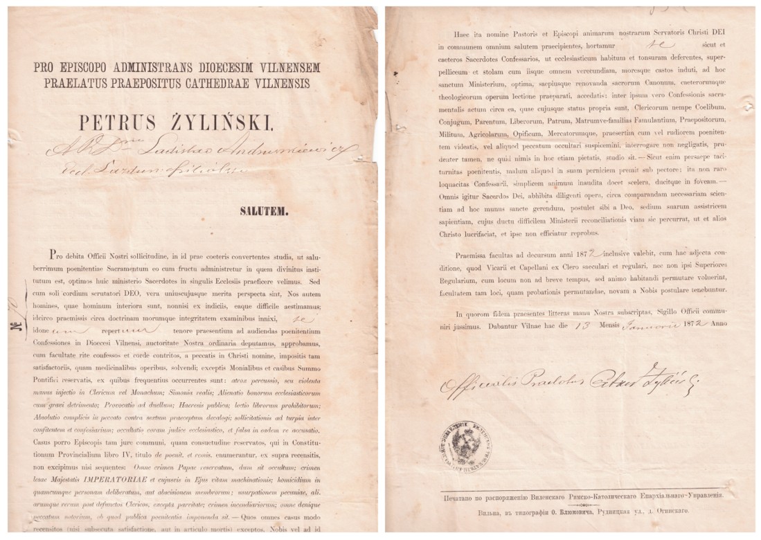 344. Petras Žilinskis Vilniaus vyskupas