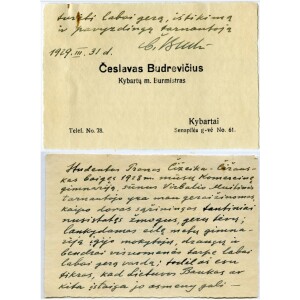 351. Česlovas Budrevičius Kybartų miesto burmistras