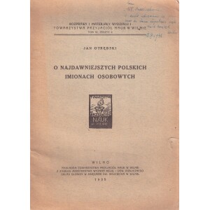 354. Janas Otrembskis kalbininkas