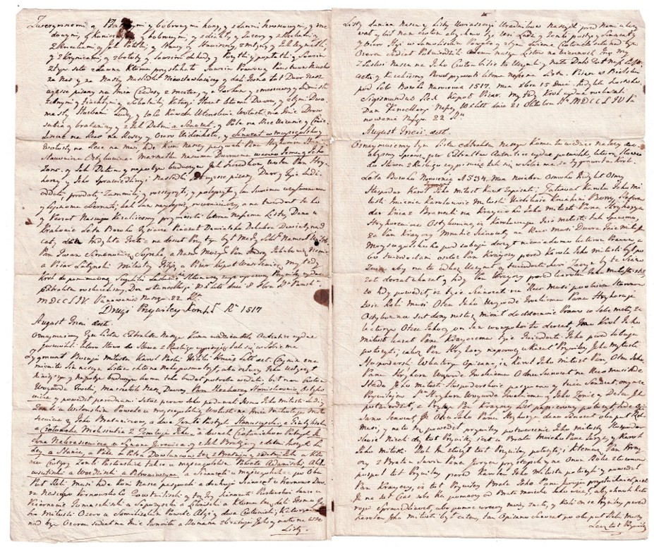 361. Augusto III privilegija Astikams 1754