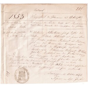 362. Tauragė gimimo metrika 1875