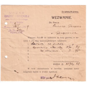 367. Trakų vaito raginimas 1929