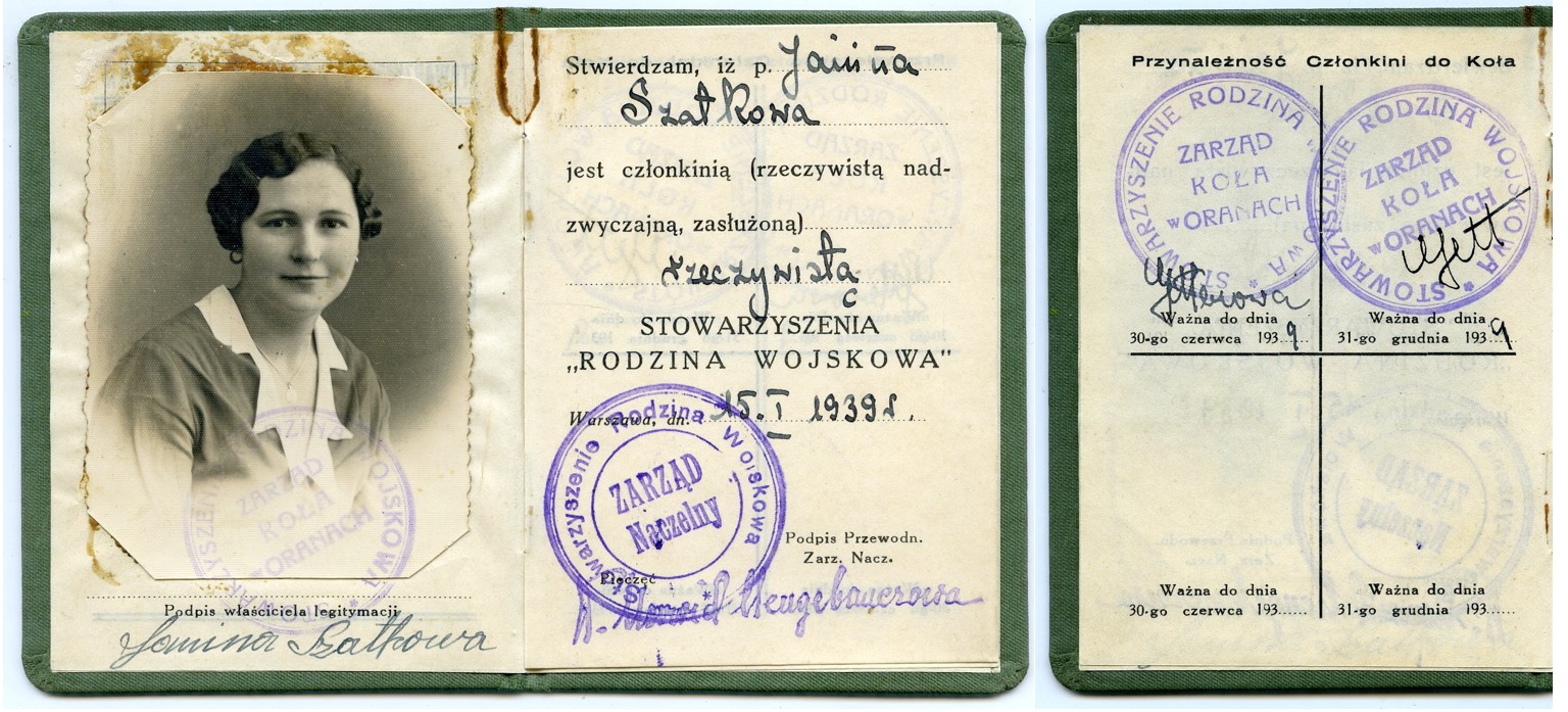 375. Varėna tapatybės kortelė 1939